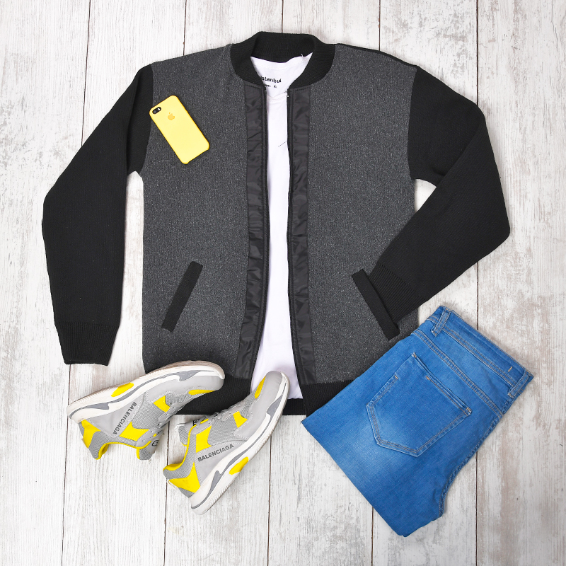 سوئیشرت بافت مردانه مدل Payam