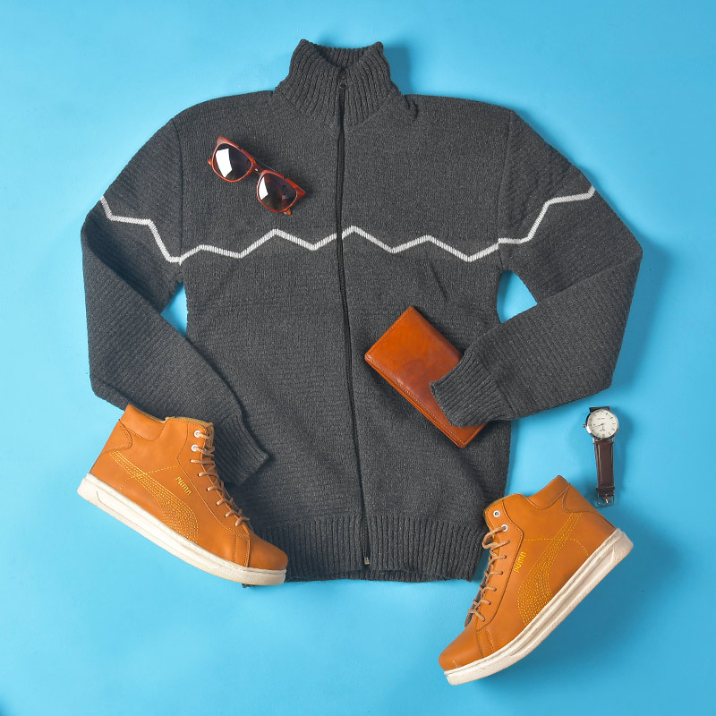 سوئیشرت بافت مردانه مدل Gabriel