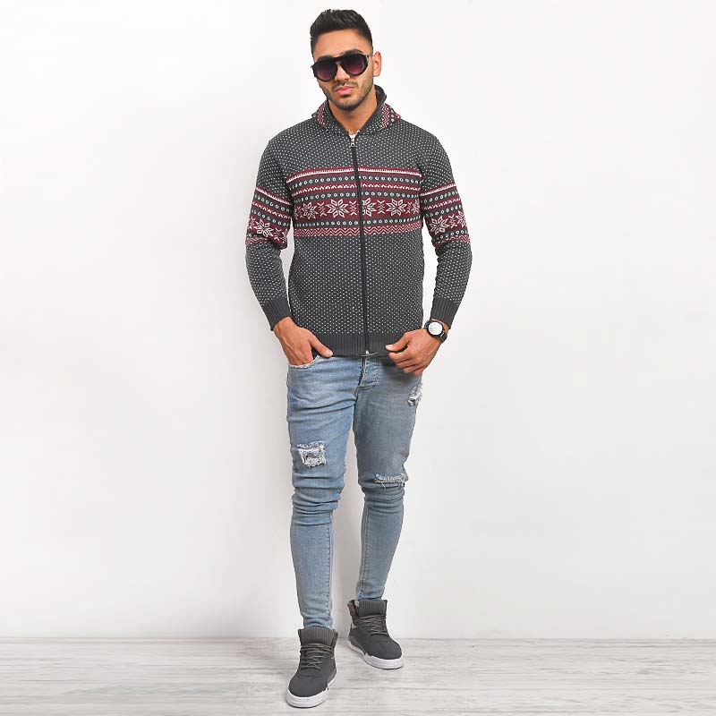 سوئیشرت بافت مردانه مدلBALBAN