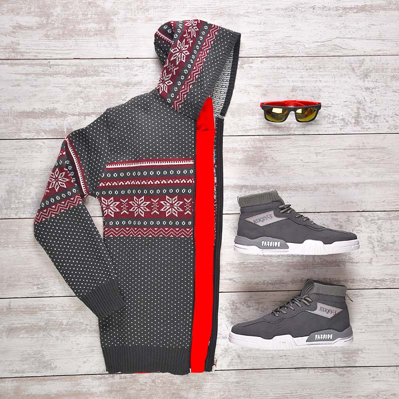 سوئیشرت بافت مردانه مدلBALBAN