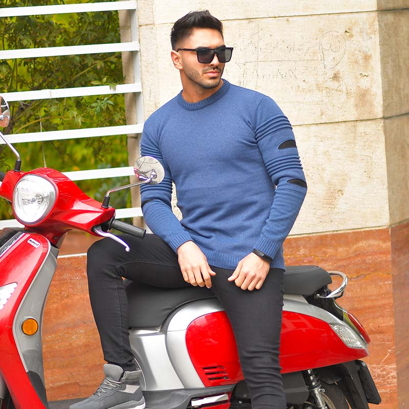 پلیور بافت مردانه مدل Nariman