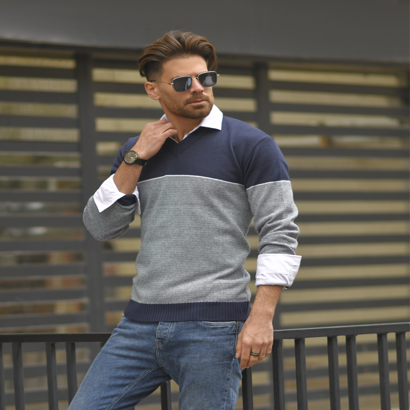 پلیوربافت مردانه مدل Yamor