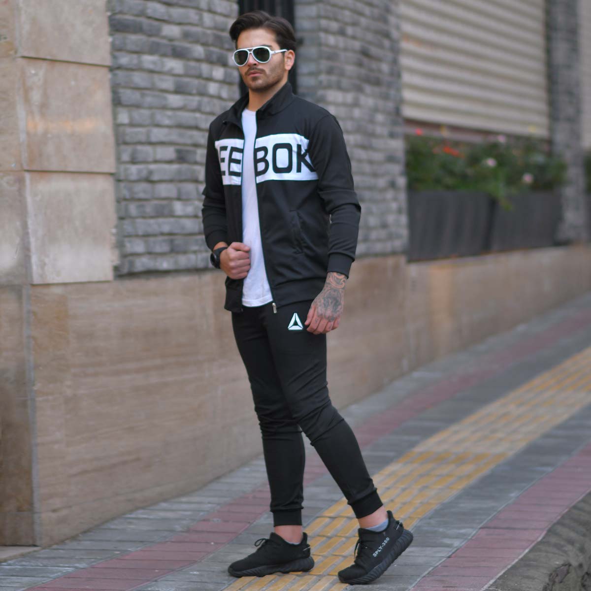 ست سوئیشرت شلوارمردانه Reebok مدلBarzam