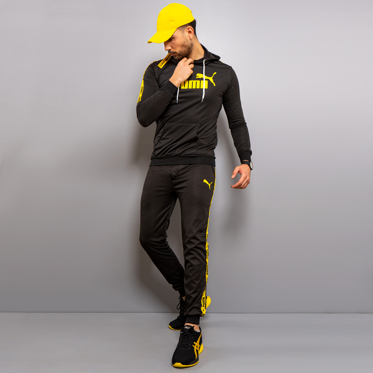 ست سوئیشرت شلوار پوما مردانه مدل Karson