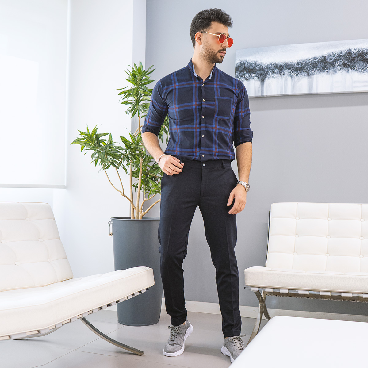 پیراهن مردانه مدل Evans