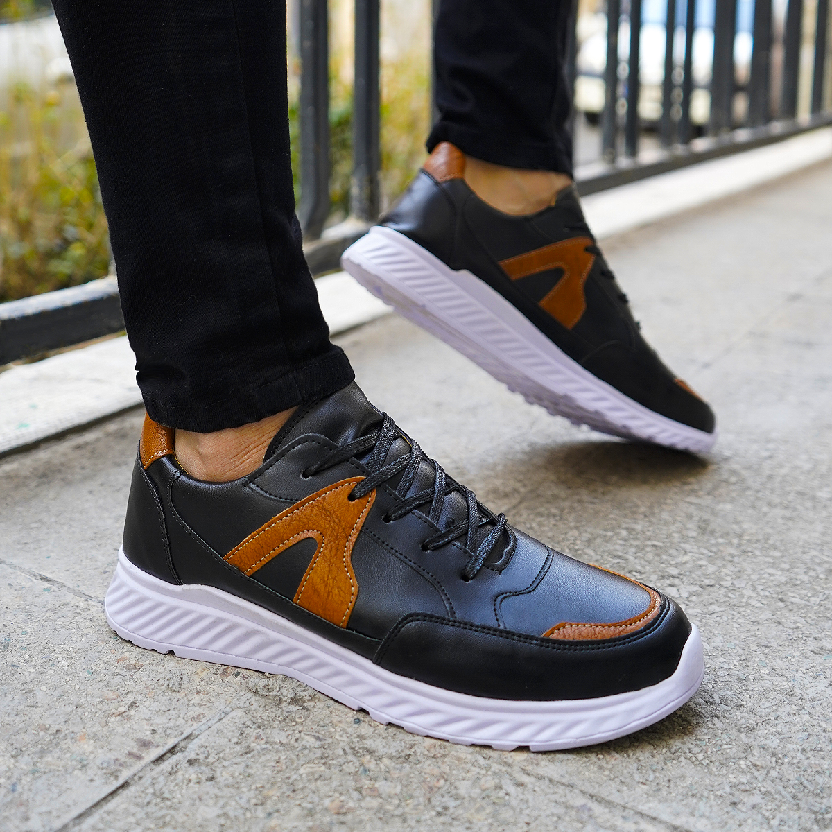 کفش مردانه مشکی مدل Tavis