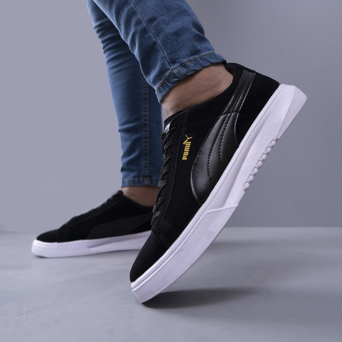 کفش مردانه puma مدل Panju رنگ مشکی