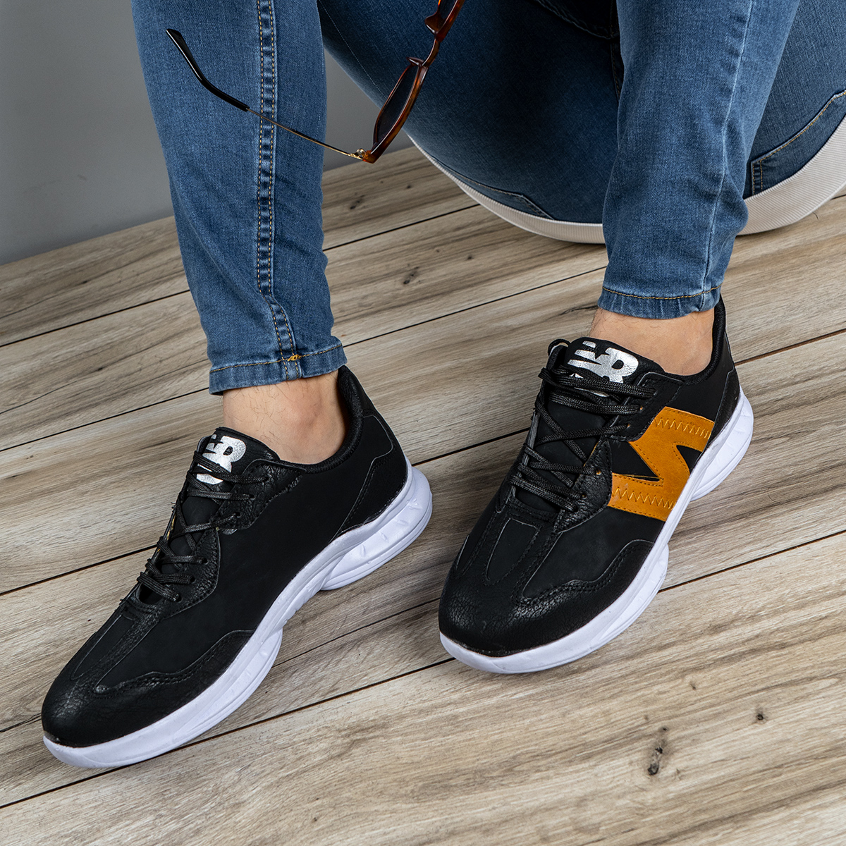 کفش مردانه مشکی مدل Romik