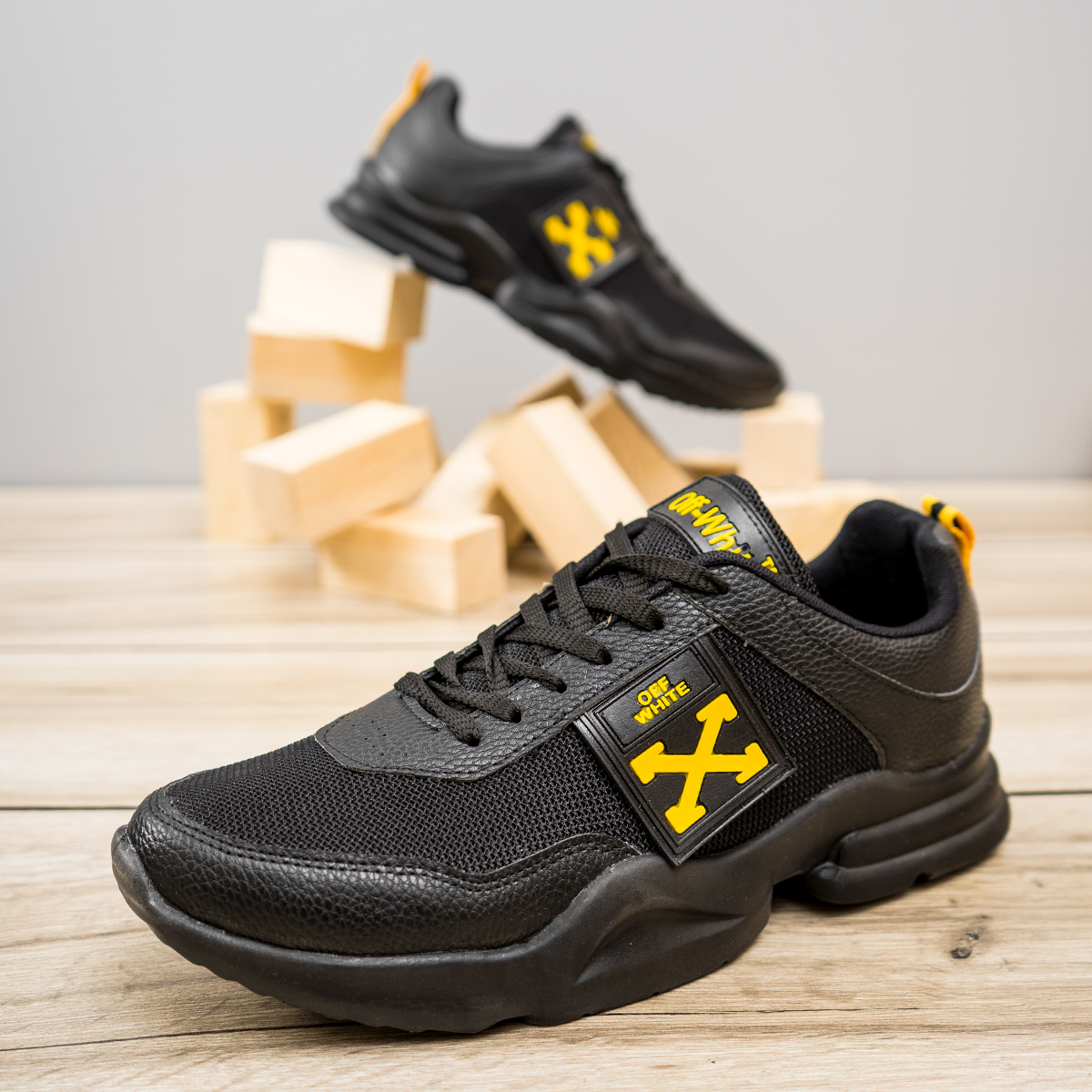 کفش ورزشی مردانه اف وایت مشکی مدلNamit