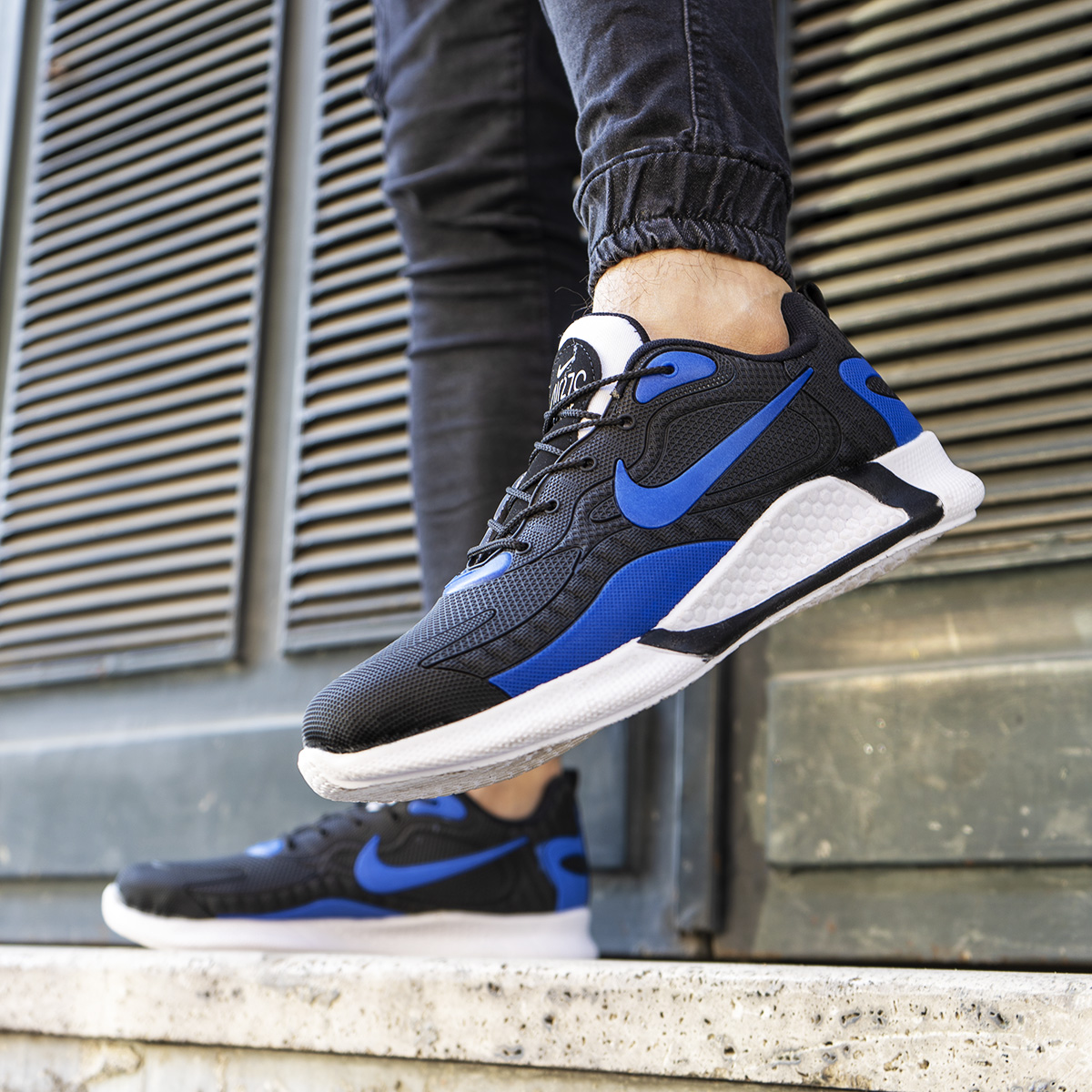 کفش مردانه NIKE مدل VISHO رنگ مشکی آبی