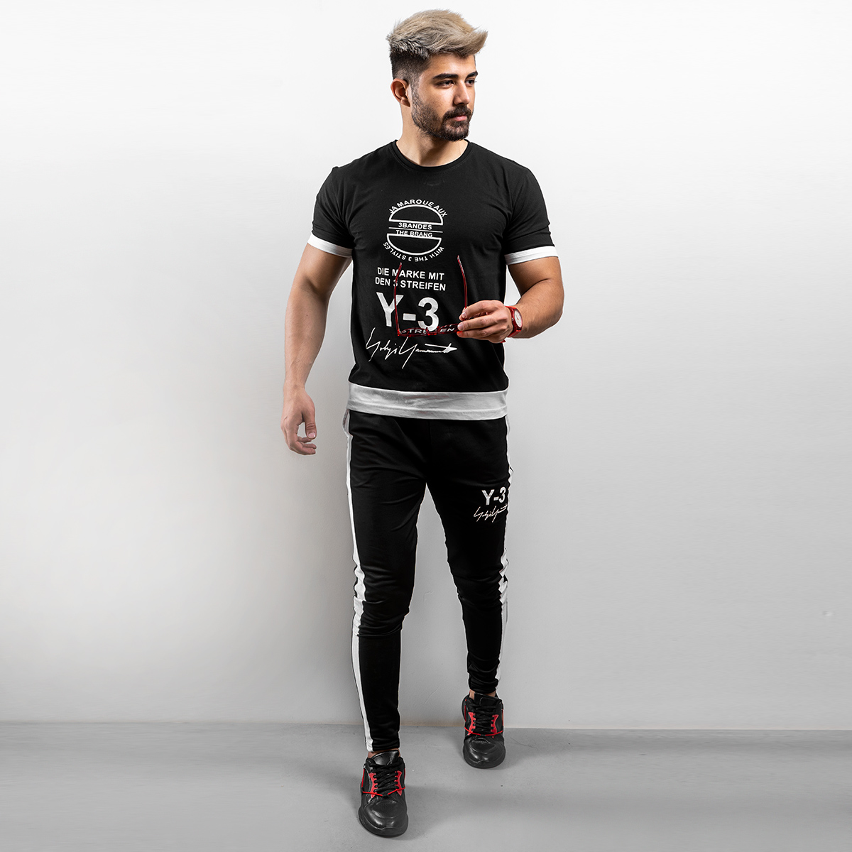 ست تیشرت شلوار مردانه مدل Y333