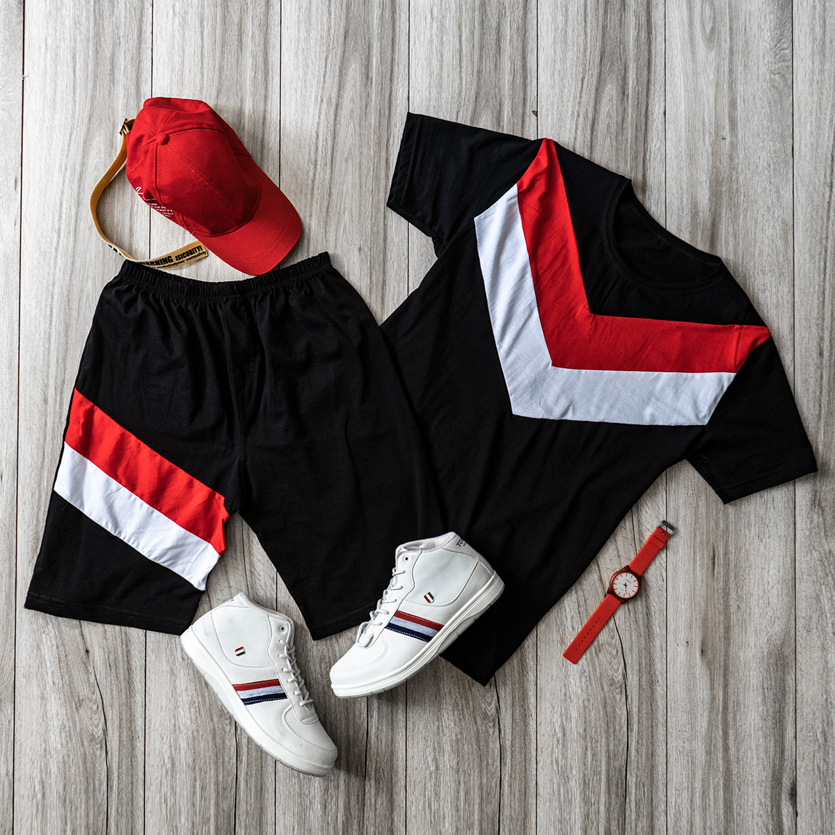 ست تیشرت شلوارک مردانه مدل Kalpa