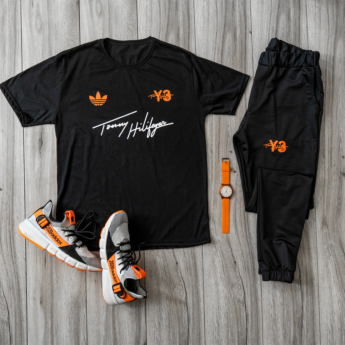 ست تیشرت شلوار Adidas -Y3 مردانه مدل Dipali