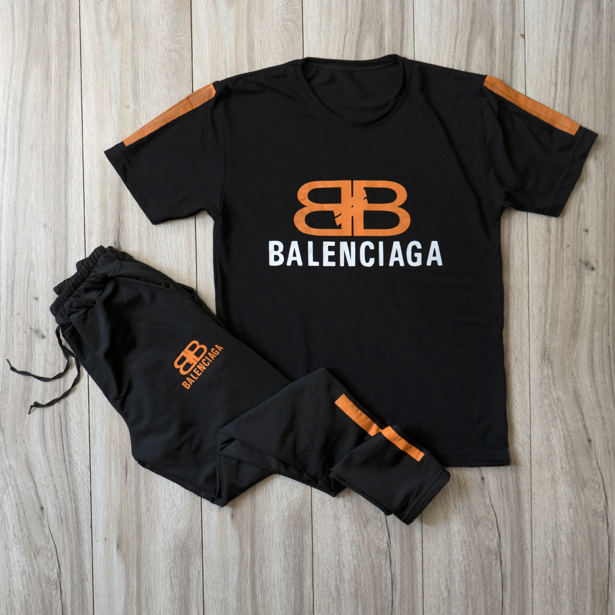 ست تیشرت شلوار Balenciaga مردانه مدل Plank