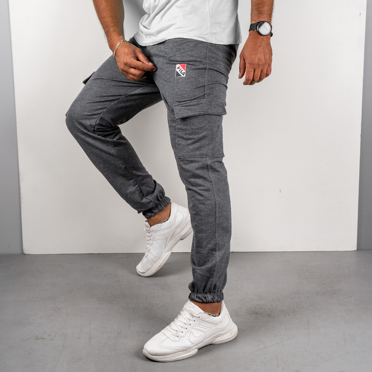 شلوار مردانه ذغالی مدل Ramel(T)