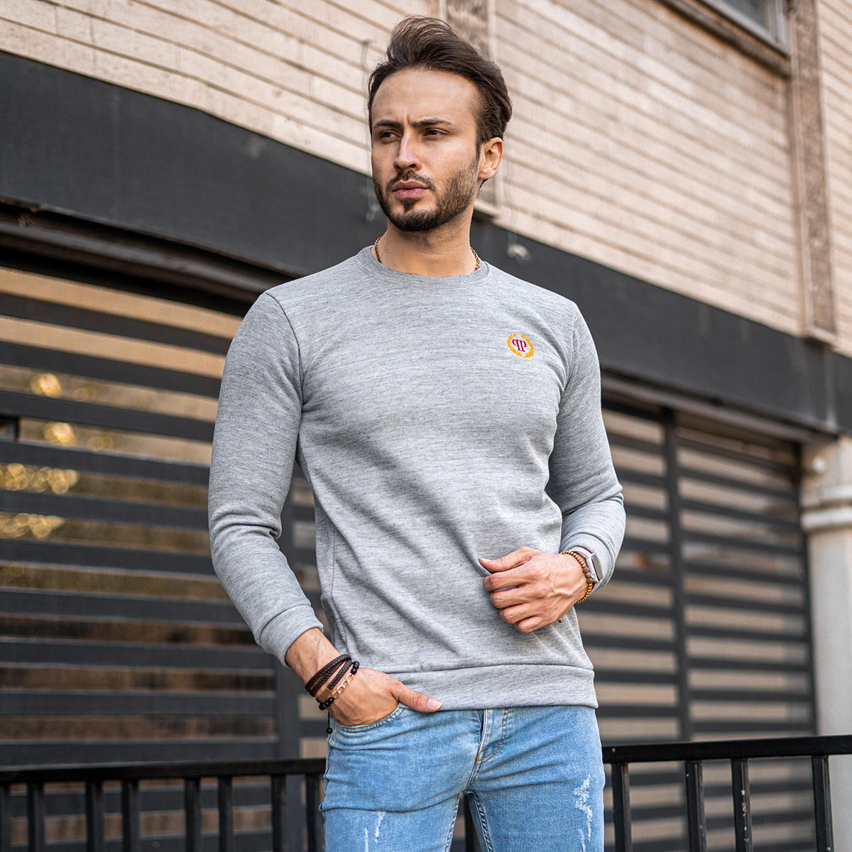 دورس مردانه توکرکی طوسی طرح qp مدل soma