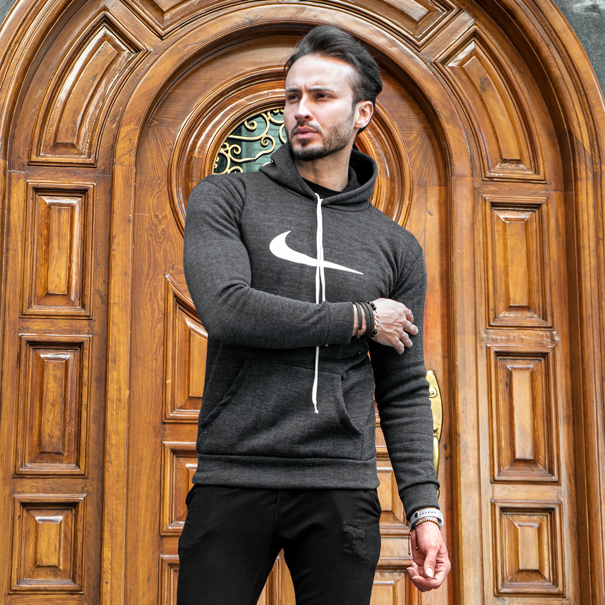 هودی کلاه دار نایک مردانه مدل Honam