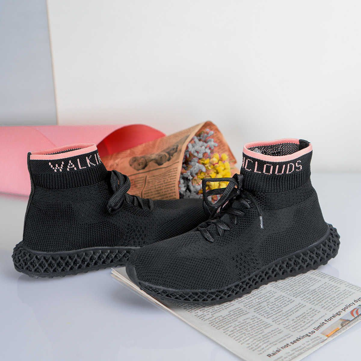 کفش ورزشی زنانه مشکی مدل Vania