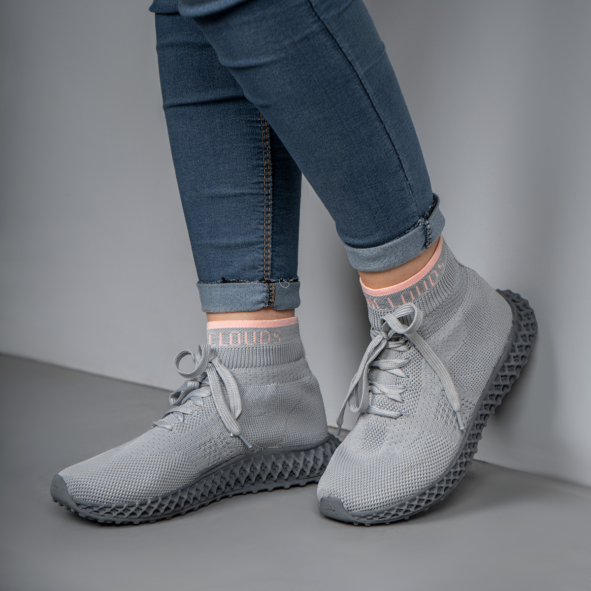 کفش ورزشی زنانه طوسی مدل Vania