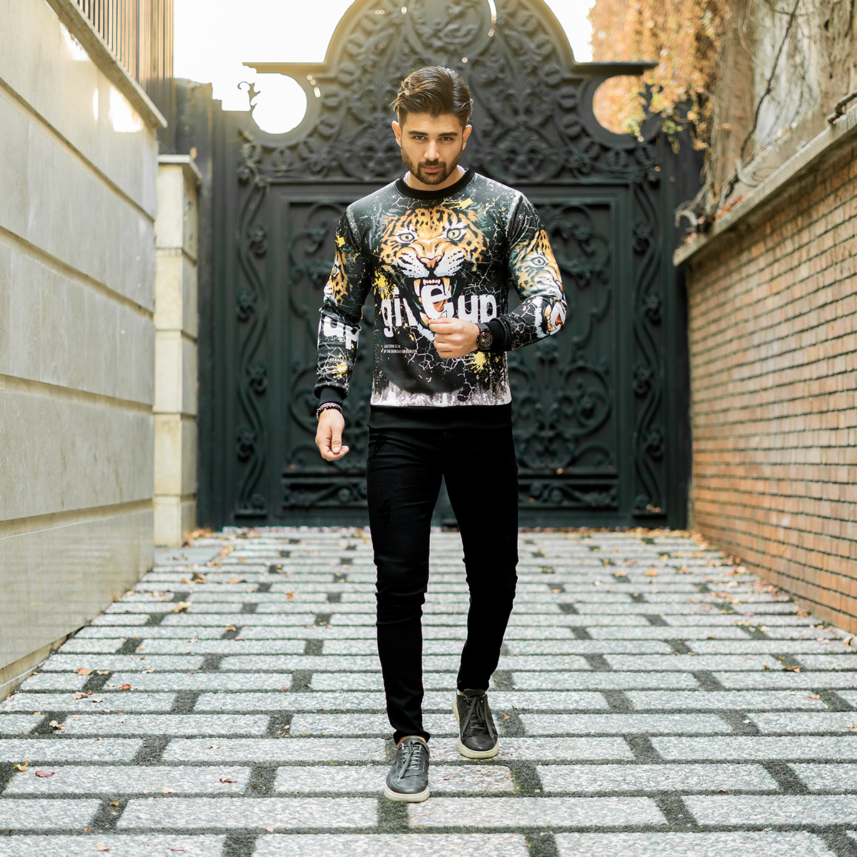 دورس مردانه طرح پلنگ مدل kasra