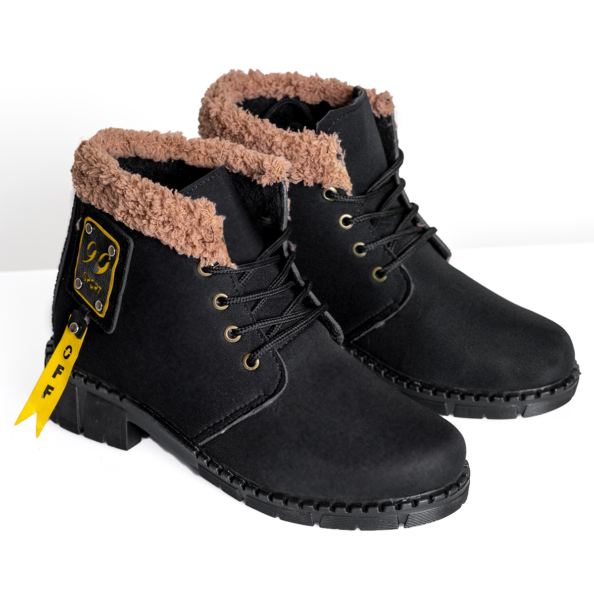 نیم بوت زنانه مشکی مدل Sport99