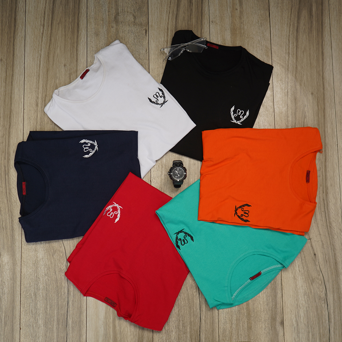 تیشرت مردانه مشکی مدل Maron