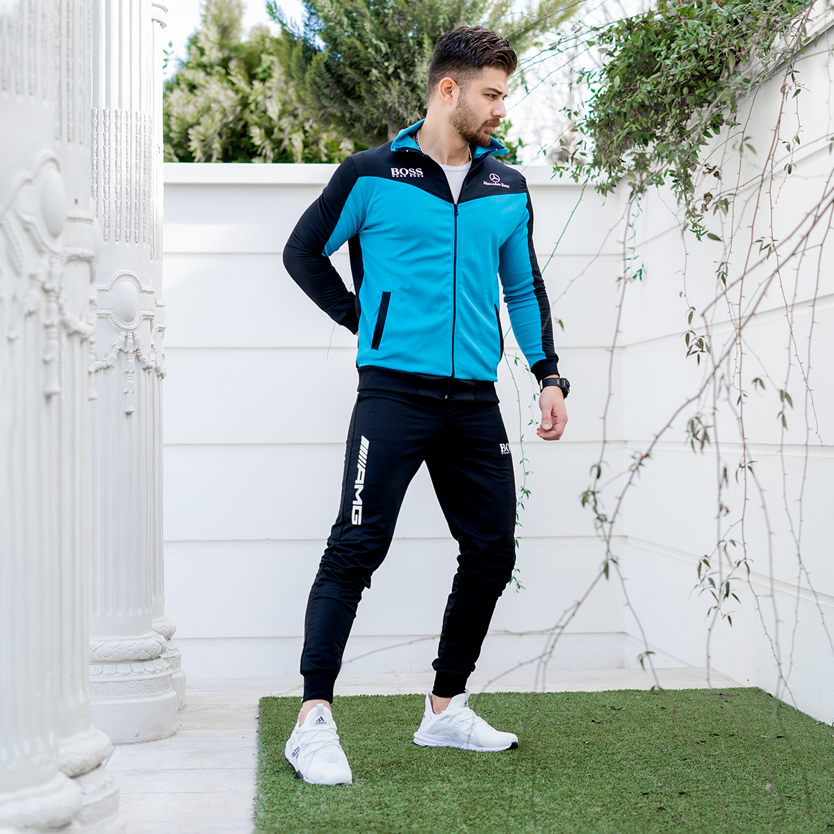 ست سوئیشرت شلوار Mercedes-Benz مردانه مدل AMG