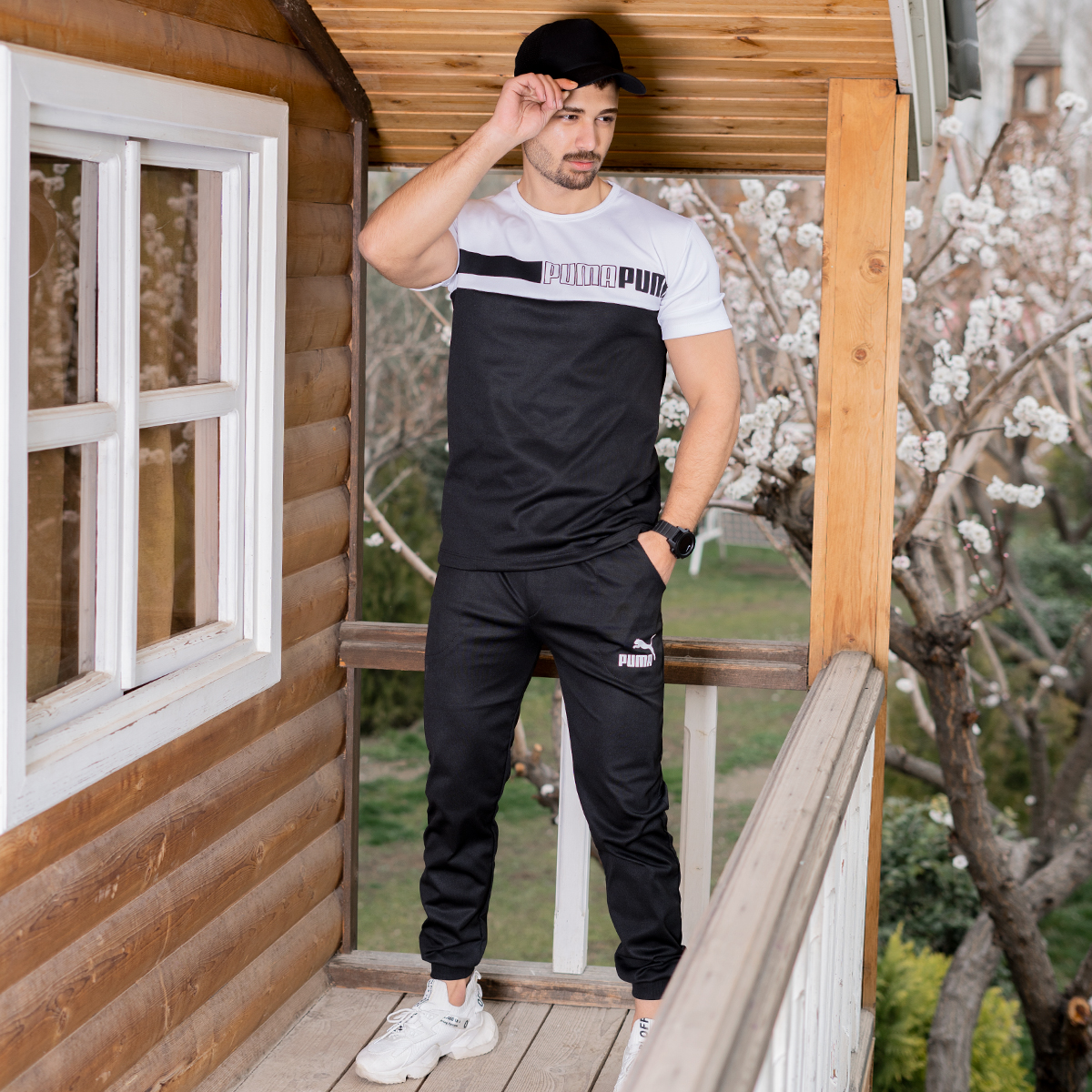 ست تیشرت شلوار PUMA مردانه مدل wino