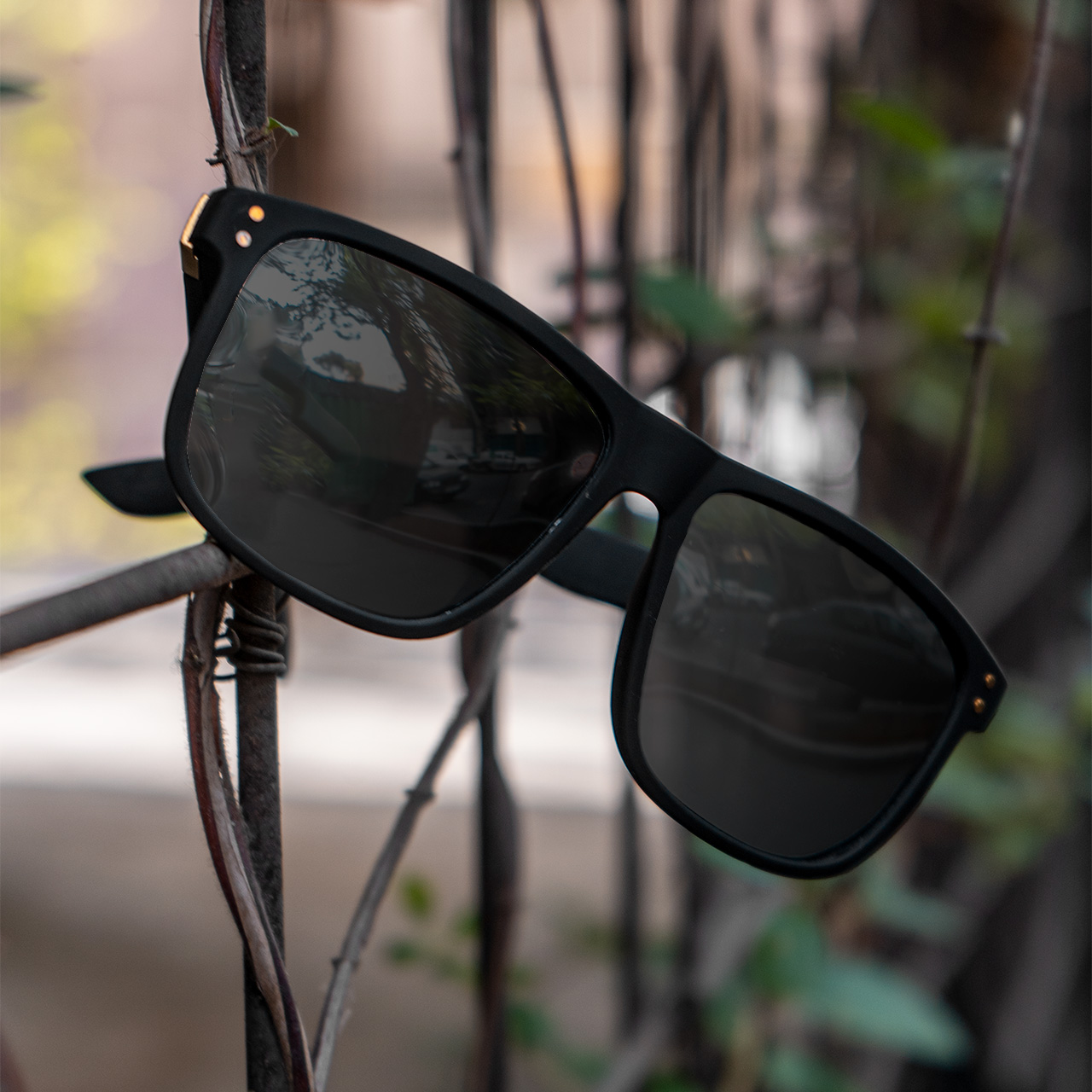 عینک آفتابی آینه ای نقره ای مدل A70