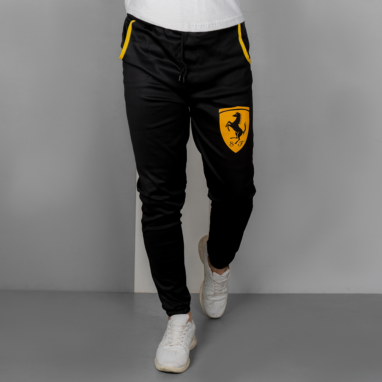 شلوار اسلش مردانه (T) فراری زرد مدل F30