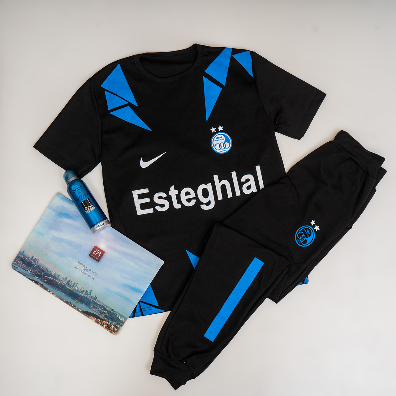 ست تیشرت شلوار استقلال مردانه مدل WS72