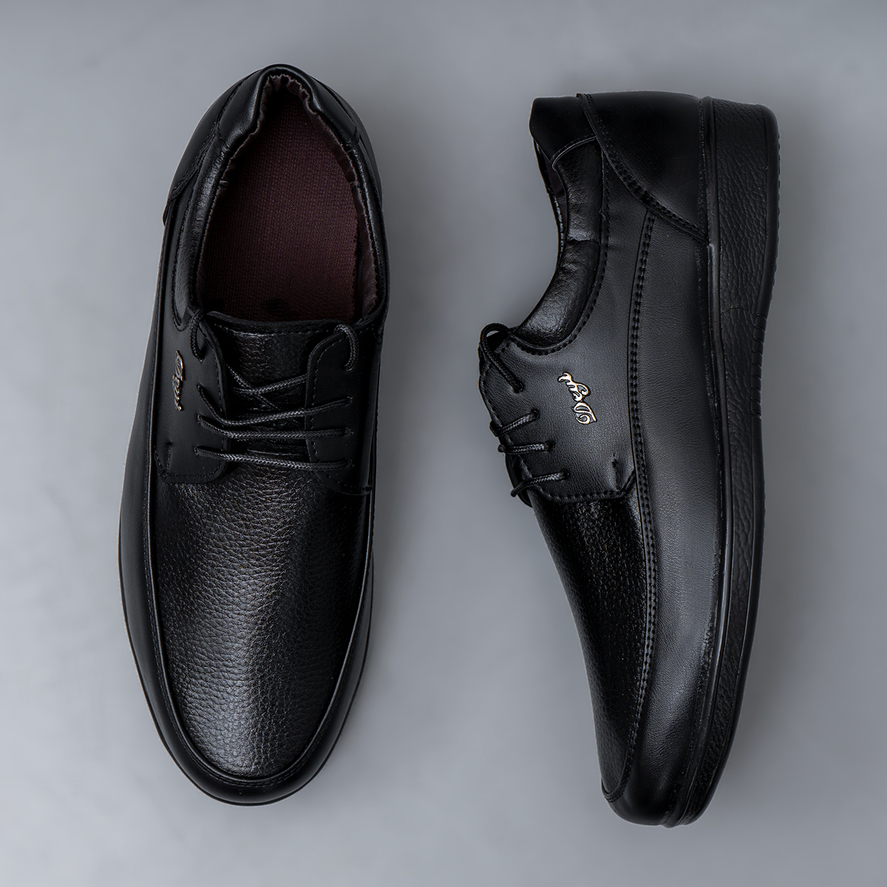 کفش تخت مشکی مردانه مدل X257