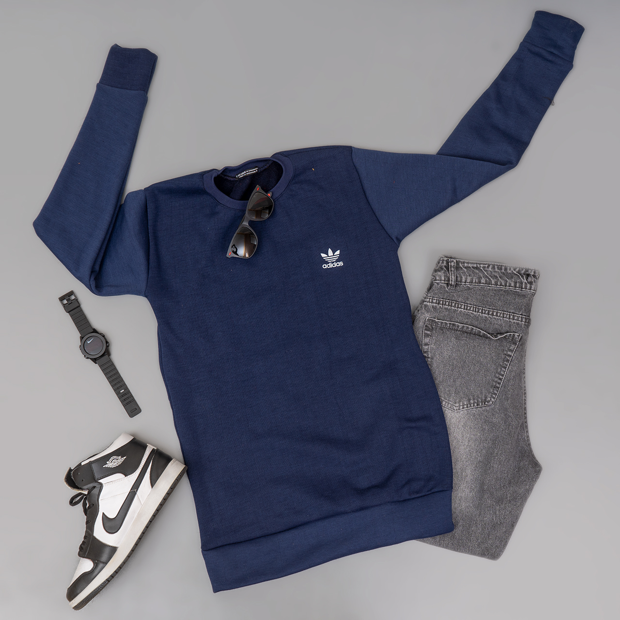 دورس مردانه Adidas سرمه ای مدل Zoka