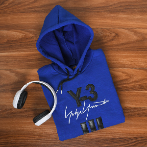 هودی مردانه Y-3 آبی مدل Eric