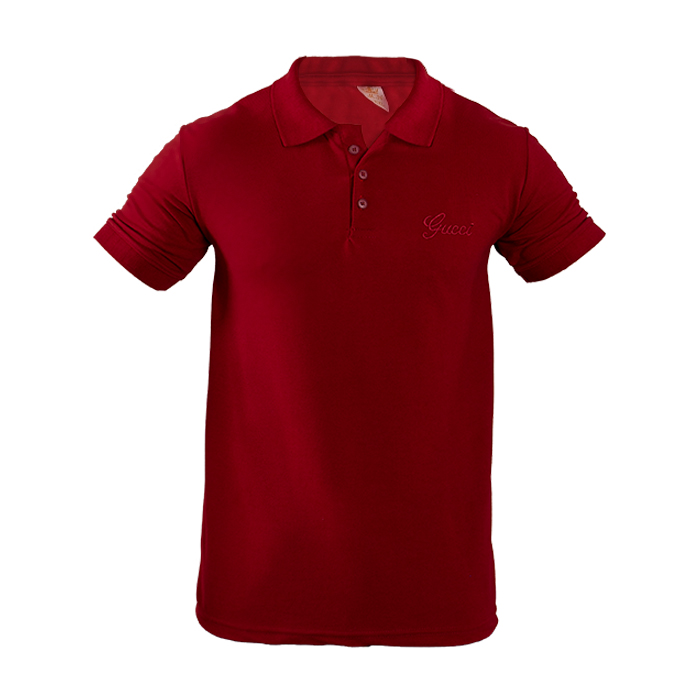 تیشرت مردانه GUCCI زرشکی مدل WALO