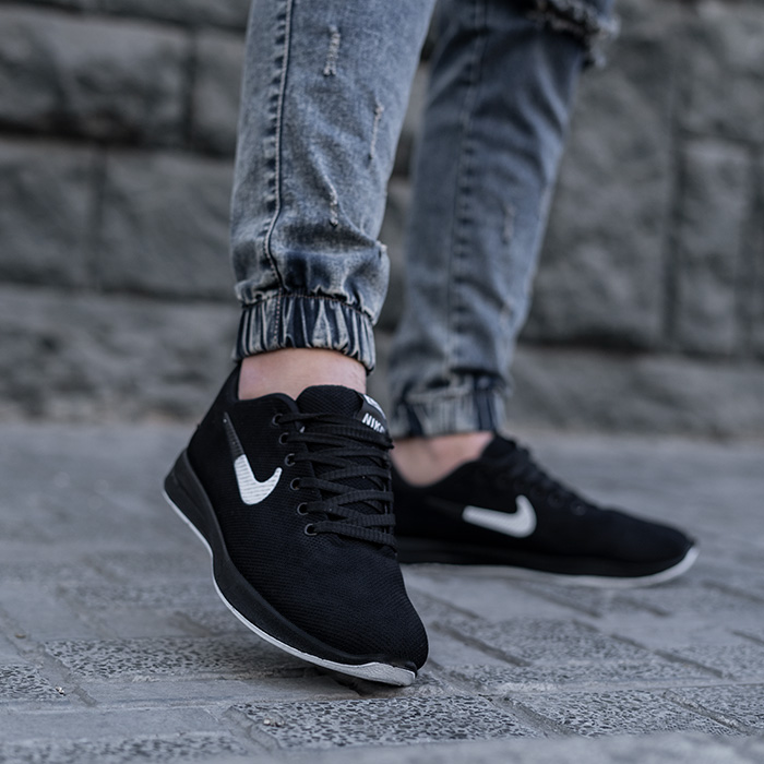 کفش مردانه مشکی نایک مدل Milano