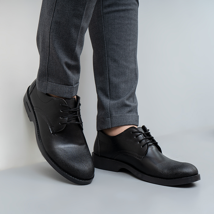 کفش رسمی مردانه مشکی مدل Maron