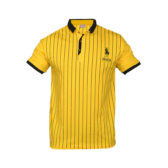 تیشرت مردانه زرد مدل MONO