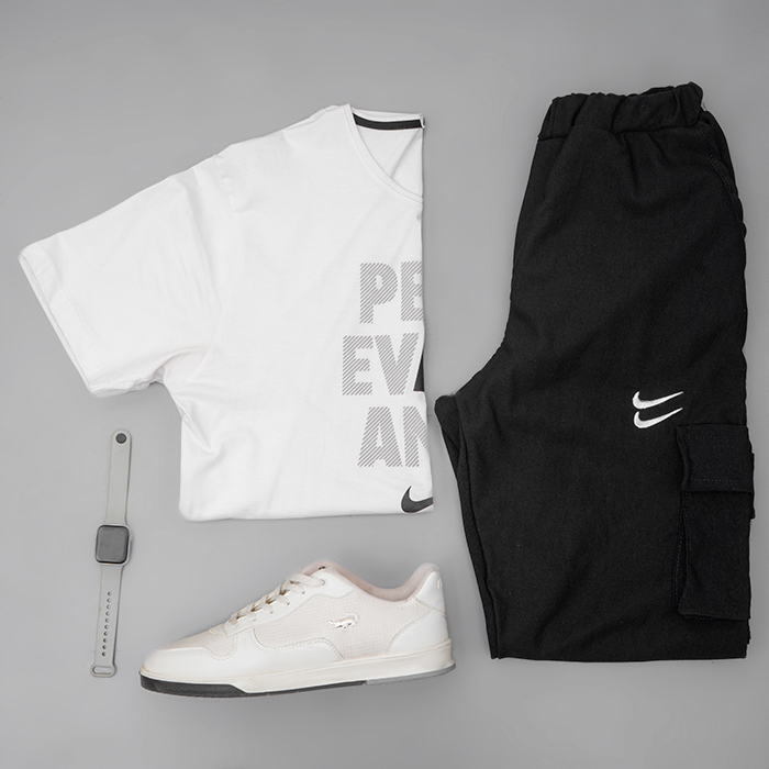 شلوار اسلش دو نایک مشکی مردانه مدل 2Nike