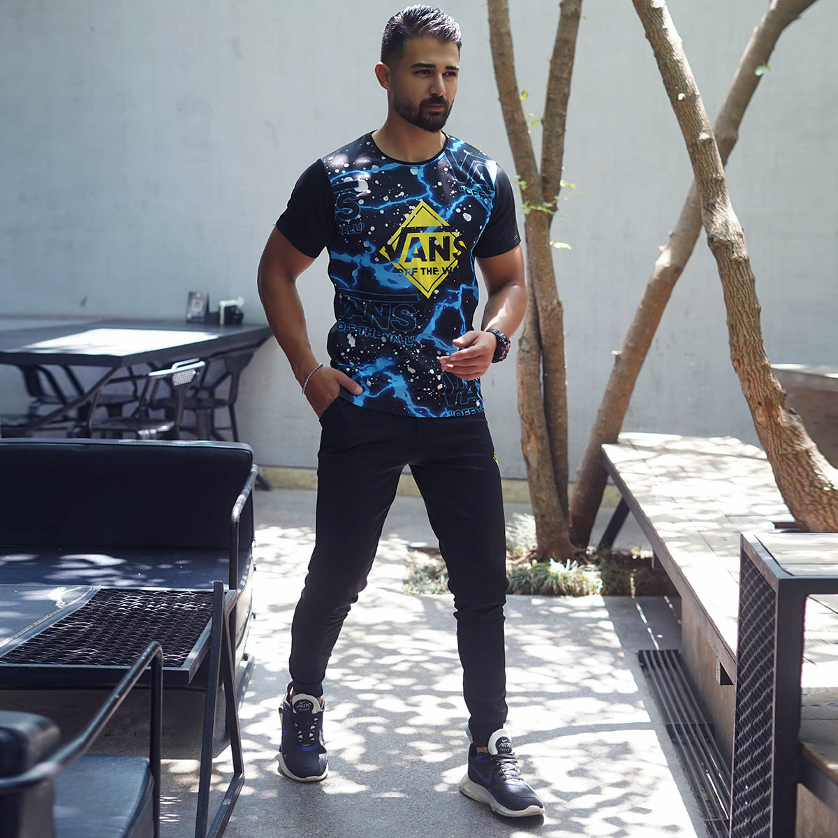 ست تیشرت شلوار مردانه مدل Vans