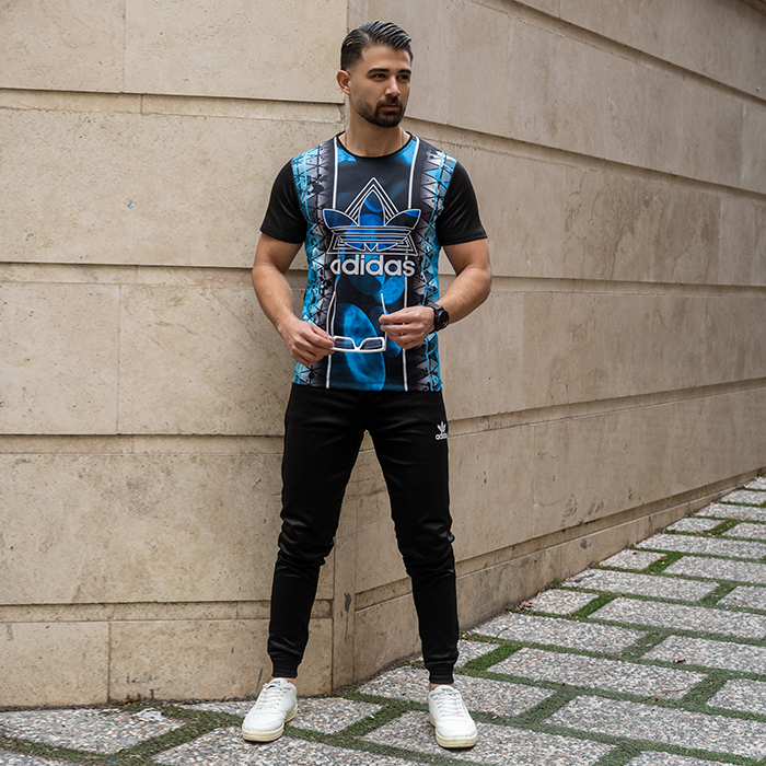 ست تیشرت شلوار Adidas مردانه مدل Jery