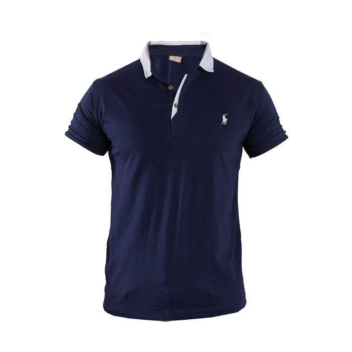 تیشرت مردانه سرمه ای مدل Polo90