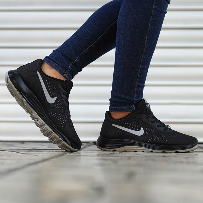 کفش ورزشی مردانه مشکی طوسی مدل Sarmad