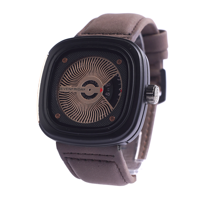 ساعت sevenfriday قهوه ای مدل Wave