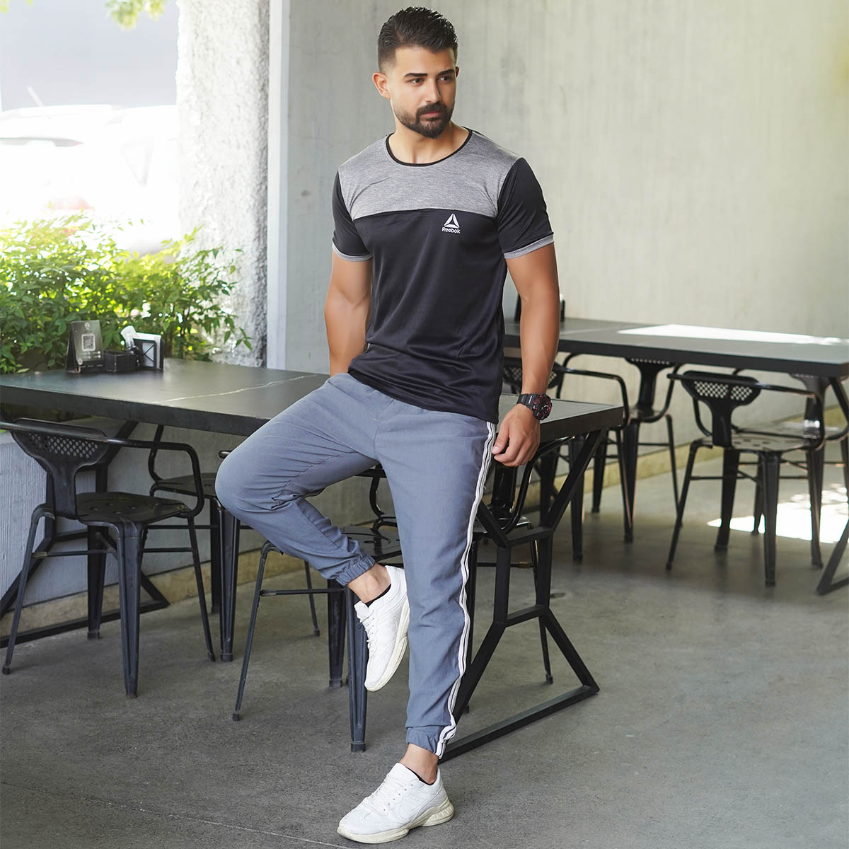 شلوارمردانه طوسی مدل Vesam