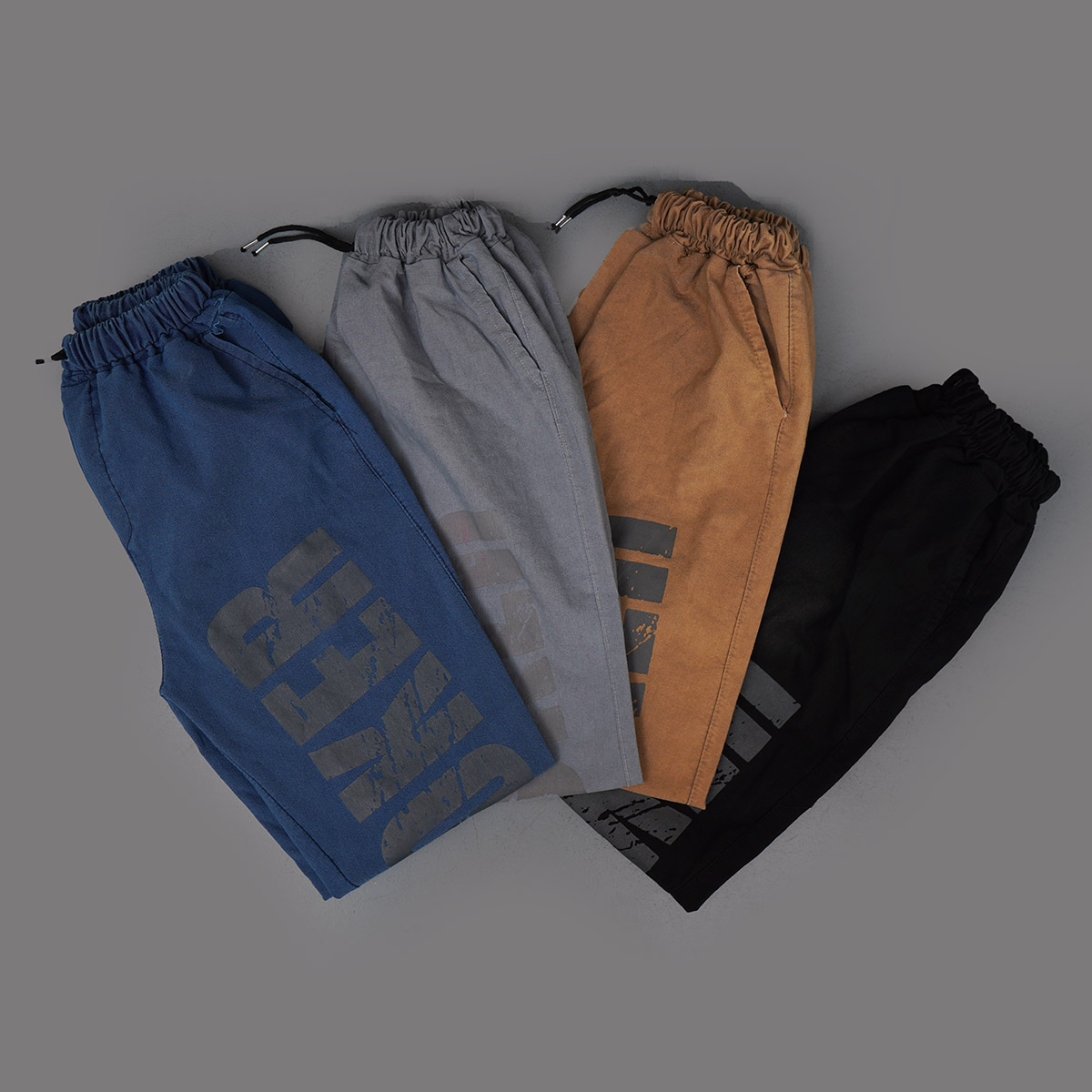 شلوار اسلش مردانه مشکی مدل JOKER