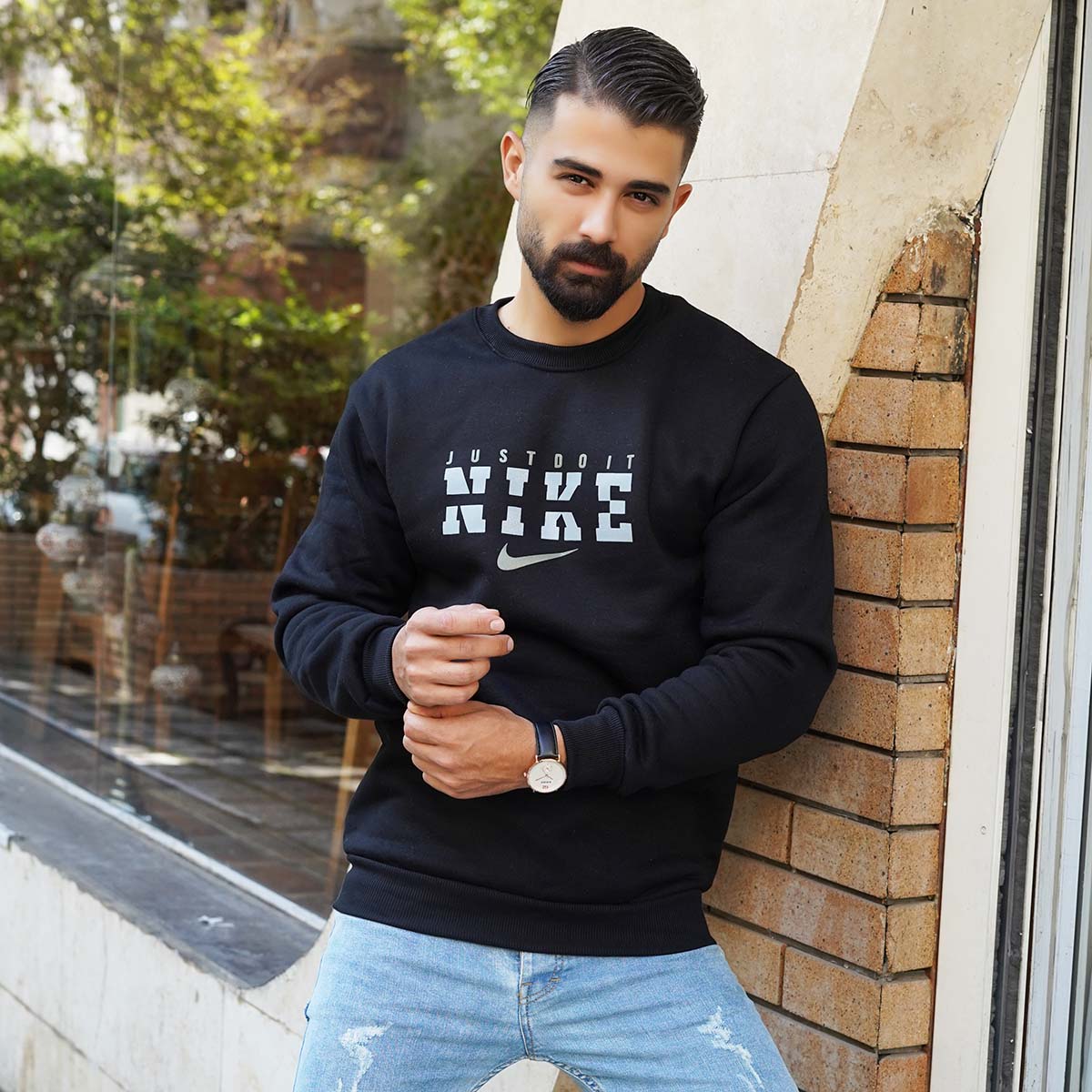 دورس نایک مشکی مردانه مدل MAHRAN