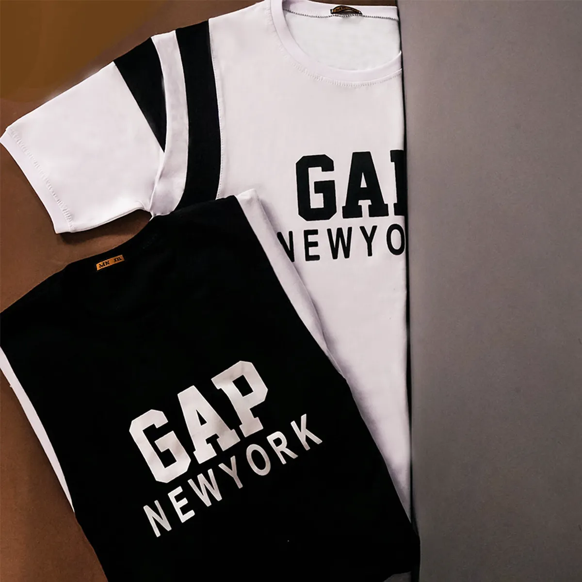 تیشرت مردانه مشکی مدل GAP Newyork