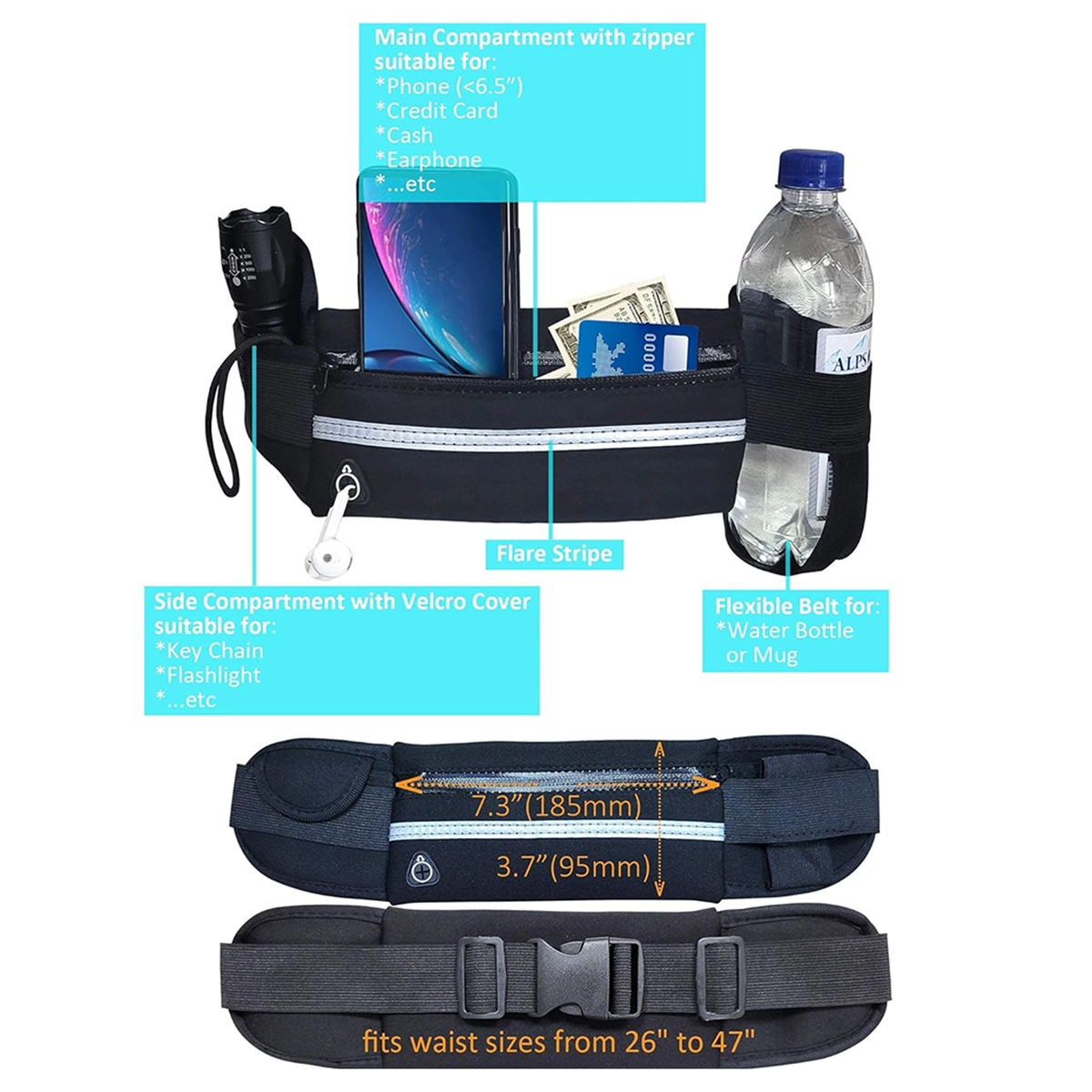 کیف کمری ورزشی