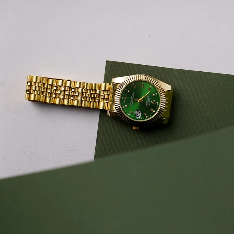 ساعت Rolex مردانه صفحه سبز مدل R12